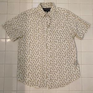 Straight Fade Banana Button Down